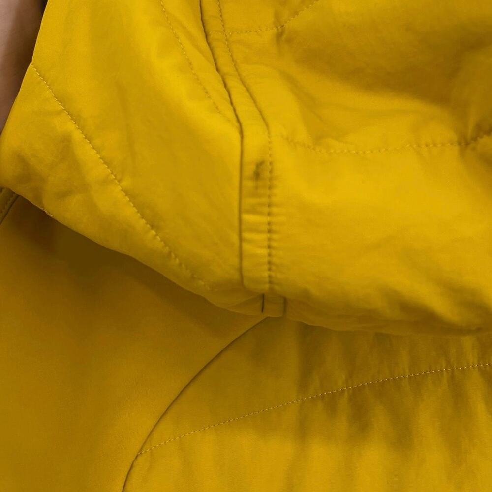 Lululemon Another Mile Jacket Honeycomb Gold Mustard Yellow Running Coat Hood 6 - Picture 10 of 14